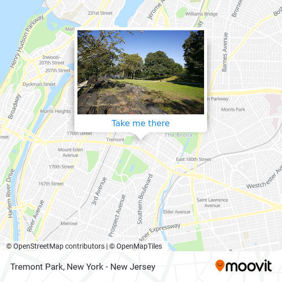 Tremont Park map