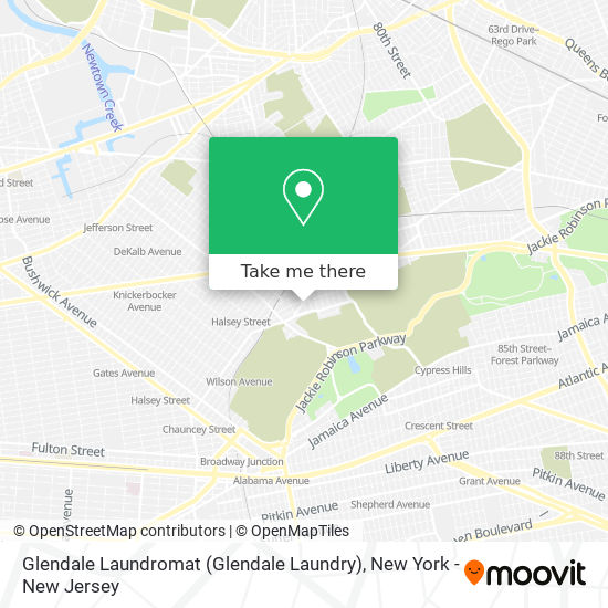 Mapa de Glendale Laundromat (Glendale Laundry)