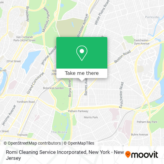 Romi Cleaning Service Incorporated map