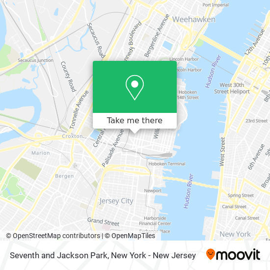 Mapa de Seventh and Jackson Park
