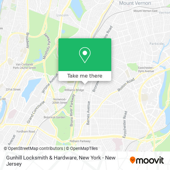 Gunhill Locksmith & Hardware map