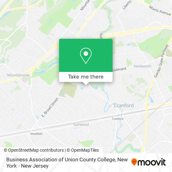 Business Association of Union County College map