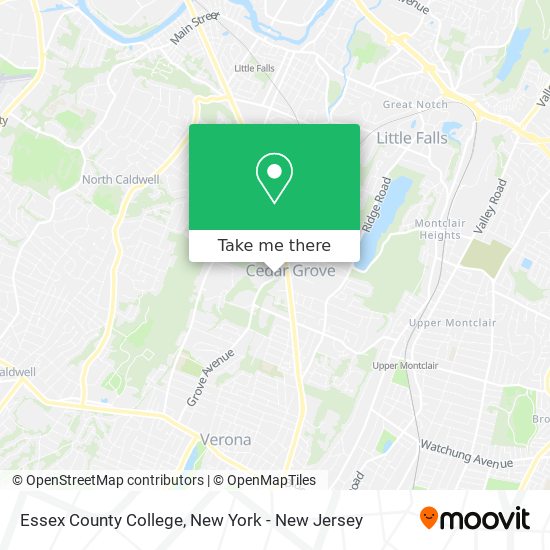 Mapa de Essex County College