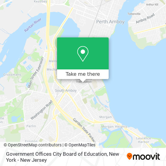 Government Offices City Board of Education map