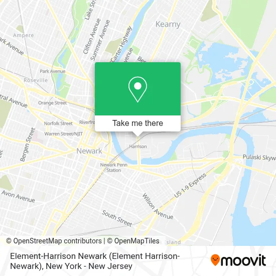 Element-Harrison Newark map