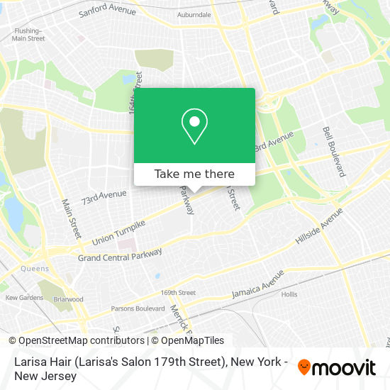 Larisa Hair (Larisa's Salon 179th Street) map