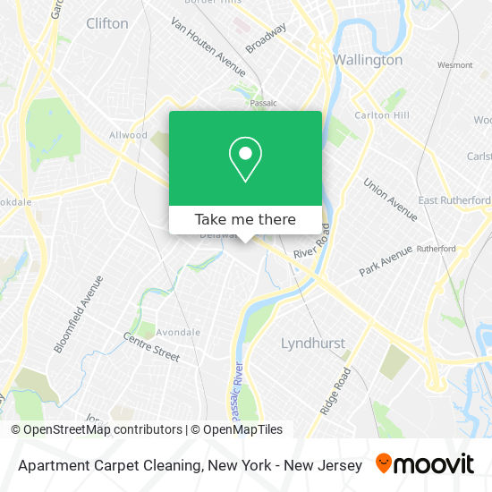 Apartment Carpet Cleaning map