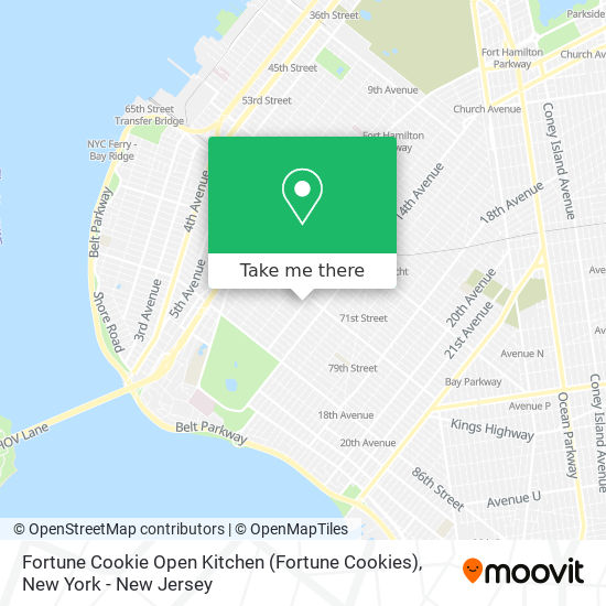 Fortune Cookie Open Kitchen (Fortune Cookies) map