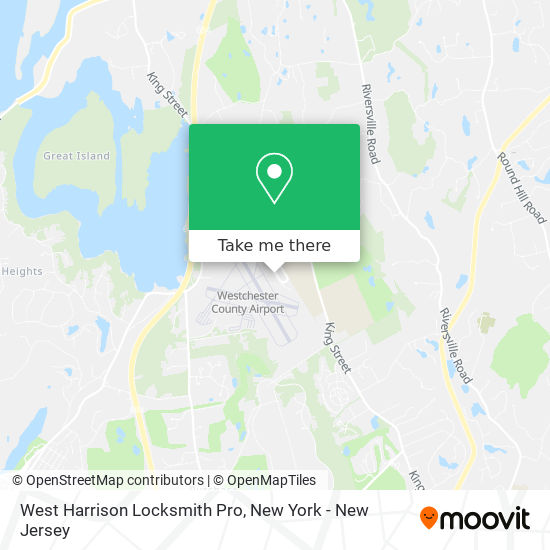 West Harrison Locksmith Pro map