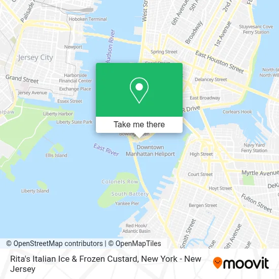 Rita's Italian Ice & Frozen Custard map