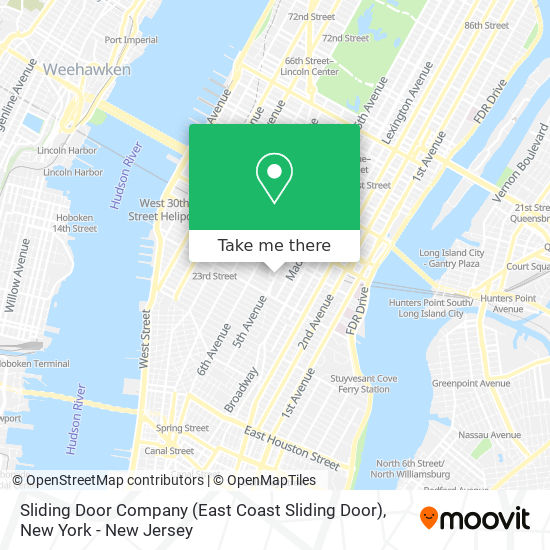 Sliding Door Company (East Coast Sliding Door) map