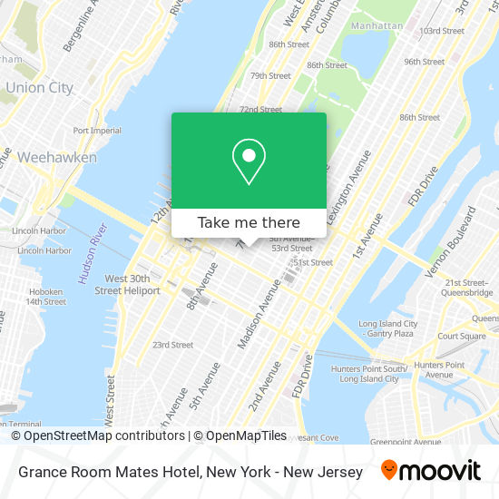 Grance Room Mates Hotel map