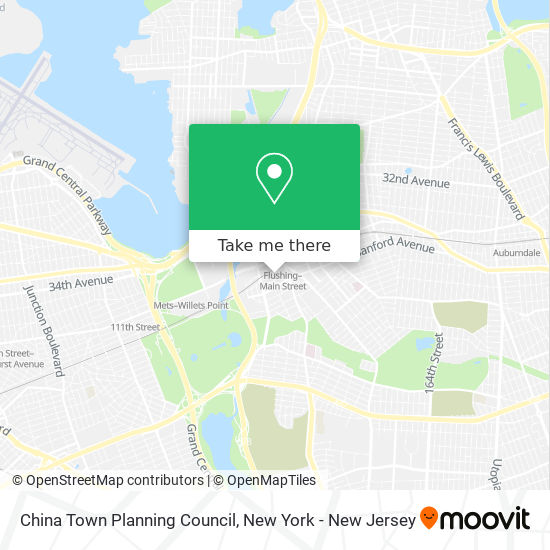 China Town Planning Council map