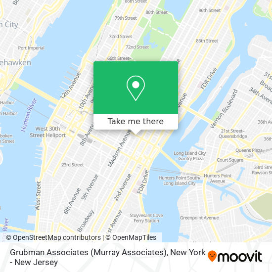 Grubman Associates (Murray Associates) map