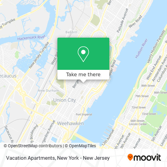 Vacation Apartments map