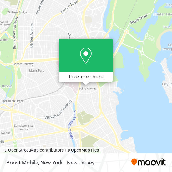 Boost Mobile map