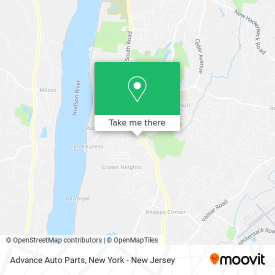 Mapa de Advance Auto Parts