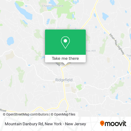 Mapa de Mountain Danbury Rd