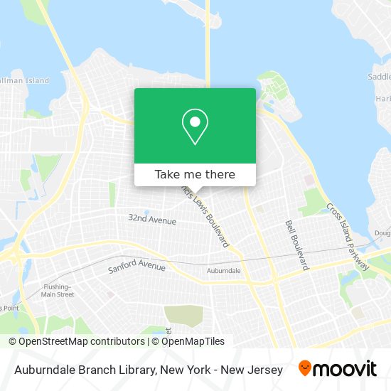 Auburndale Branch Library map