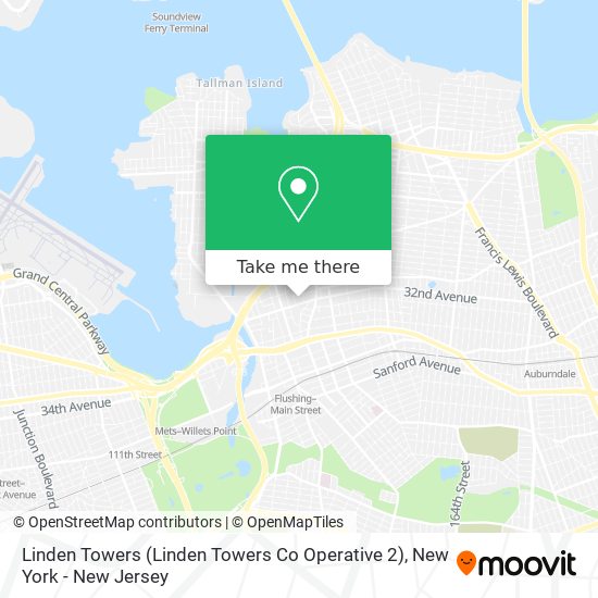 Linden Towers (Linden Towers Co Operative 2) map
