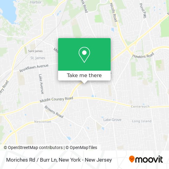 Moriches Rd / Burr Ln map