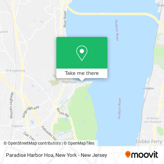 Mapa de Paradise Harbor Hoa