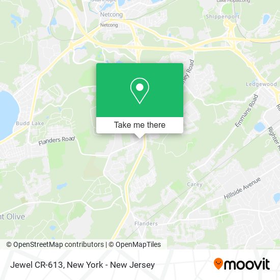 Jewel CR-613 map
