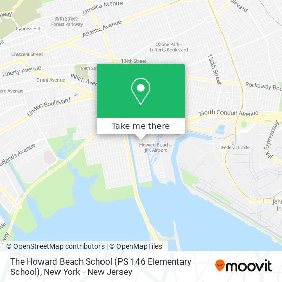 The Howard Beach School (PS 146 Elementary School) map