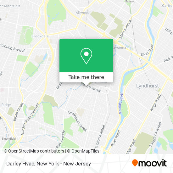 Darley Hvac map