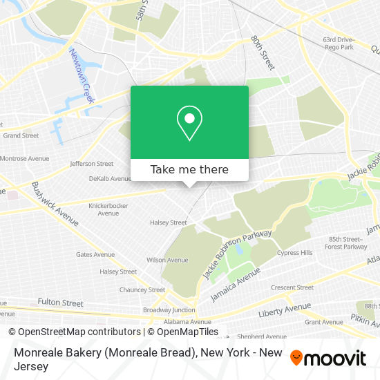 Mapa de Monreale Bakery (Monreale Bread)