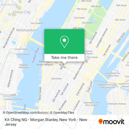 Mapa de Kit Ching NG - Morgan Stanley