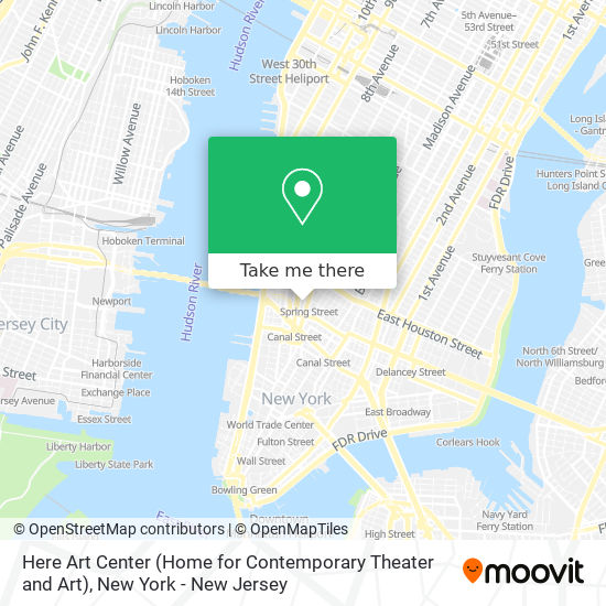 Here Art Center (Home for Contemporary Theater and Art) map