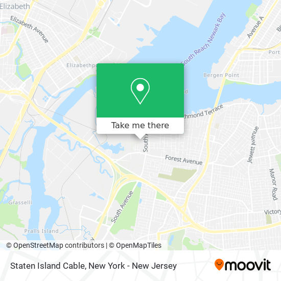 Staten Island Cable map