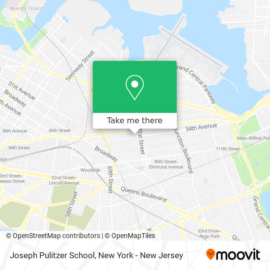 Mapa de Joseph Pulitzer School