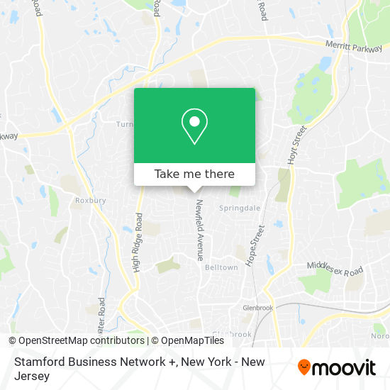 Mapa de Stamford Business Network +