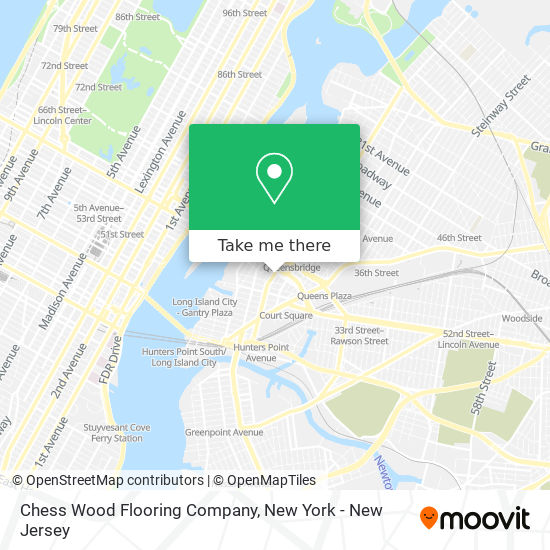 Mapa de Chess Wood Flooring Company