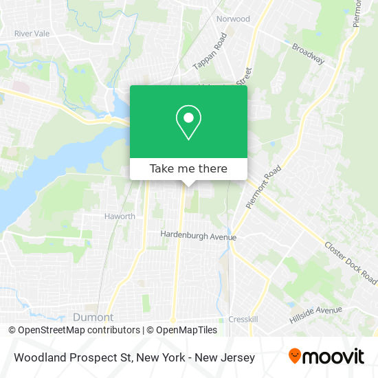 Mapa de Woodland Prospect St