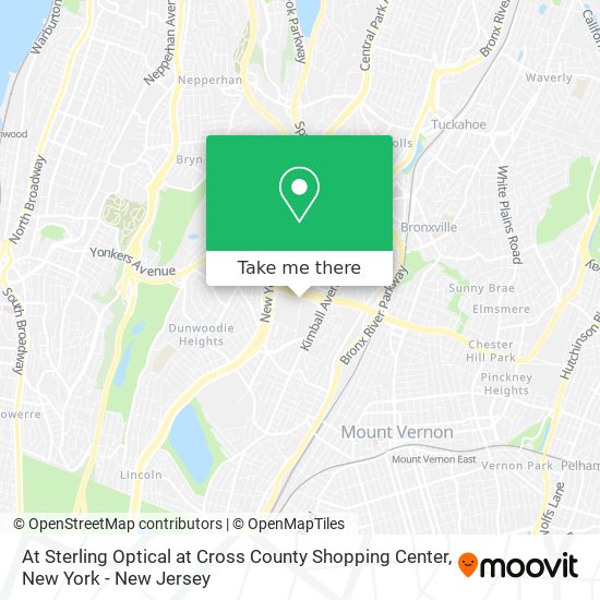 At Sterling Optical at Cross County Shopping Center map