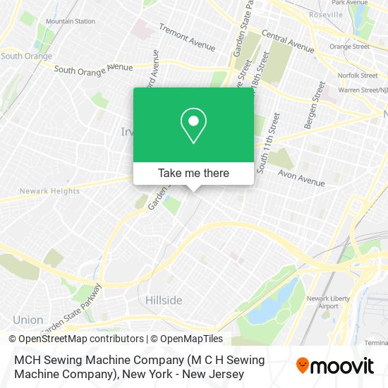 MCH Sewing Machine Company (M C H Sewing Machine Company) map