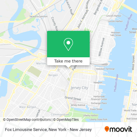 Fox Limousine Service map