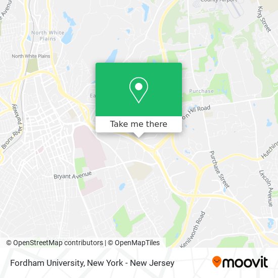 Fordham University map