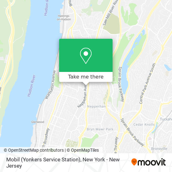 Mapa de Mobil (Yonkers Service Station)