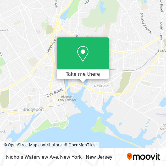 Mapa de Nichols Waterview Ave