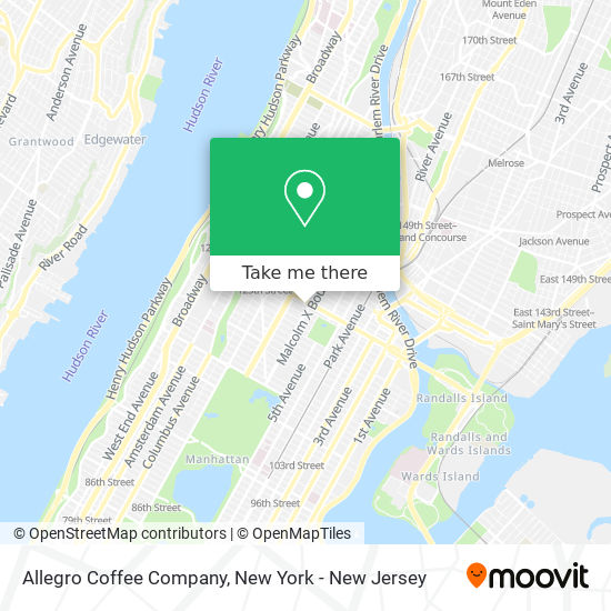 Mapa de Allegro Coffee Company