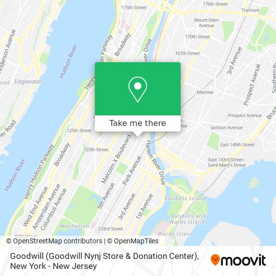 Goodwill (Goodwill Nynj Store & Donation Center) map