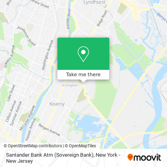 Santander Bank Atm (Sovereign Bank) map