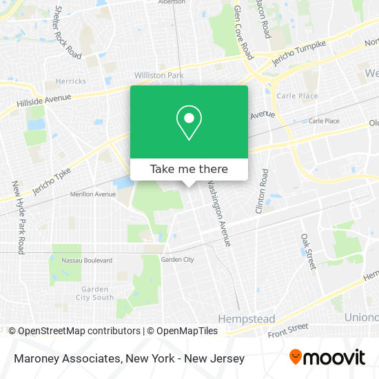 Maroney Associates map