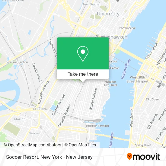 Soccer Resort map