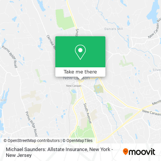 Michael Saunders: Allstate Insurance map