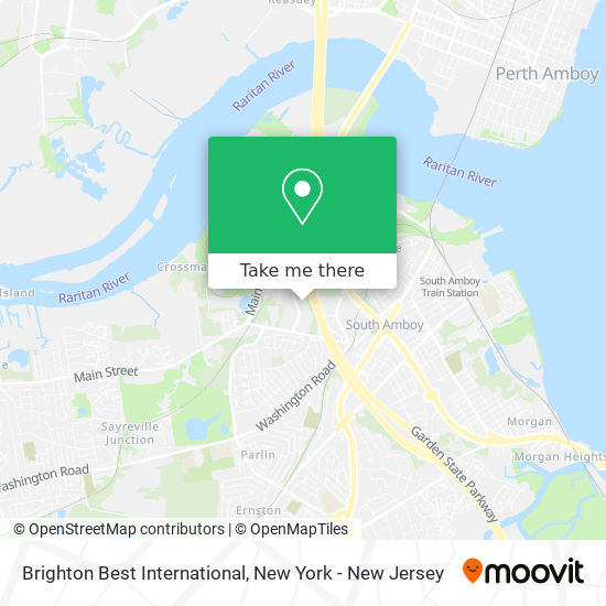 Brighton Best International map